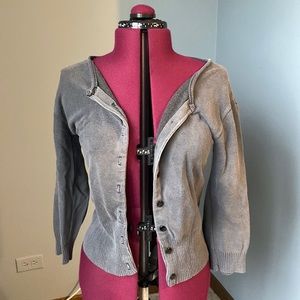 Gray Cardigan